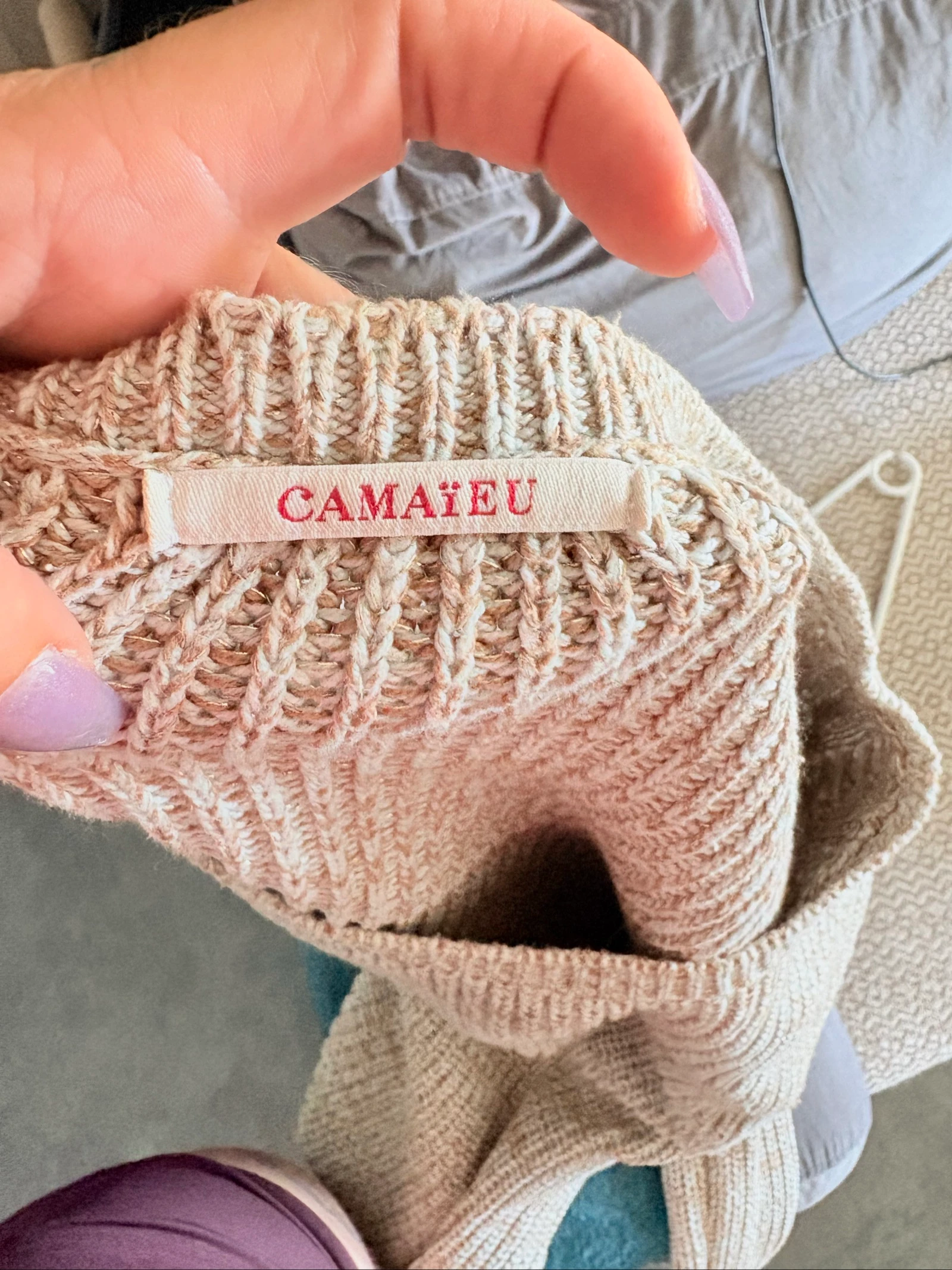 Pull en maille  – photo 5